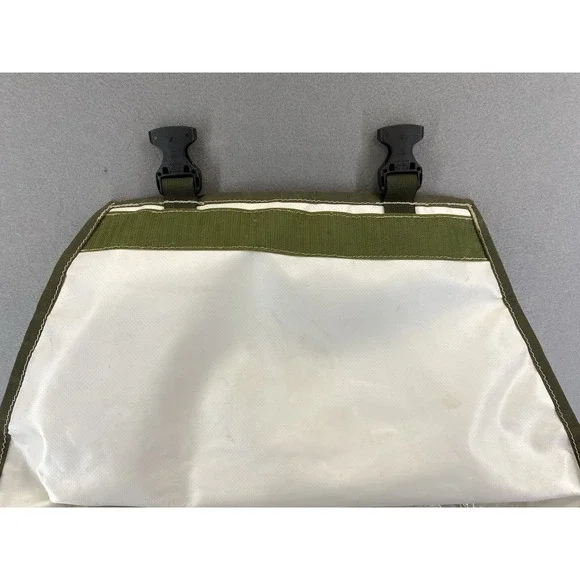 Forest‎ City Portage Messenger Bag Handmade Quality Durable Green & Brown - Picture 2 of 16